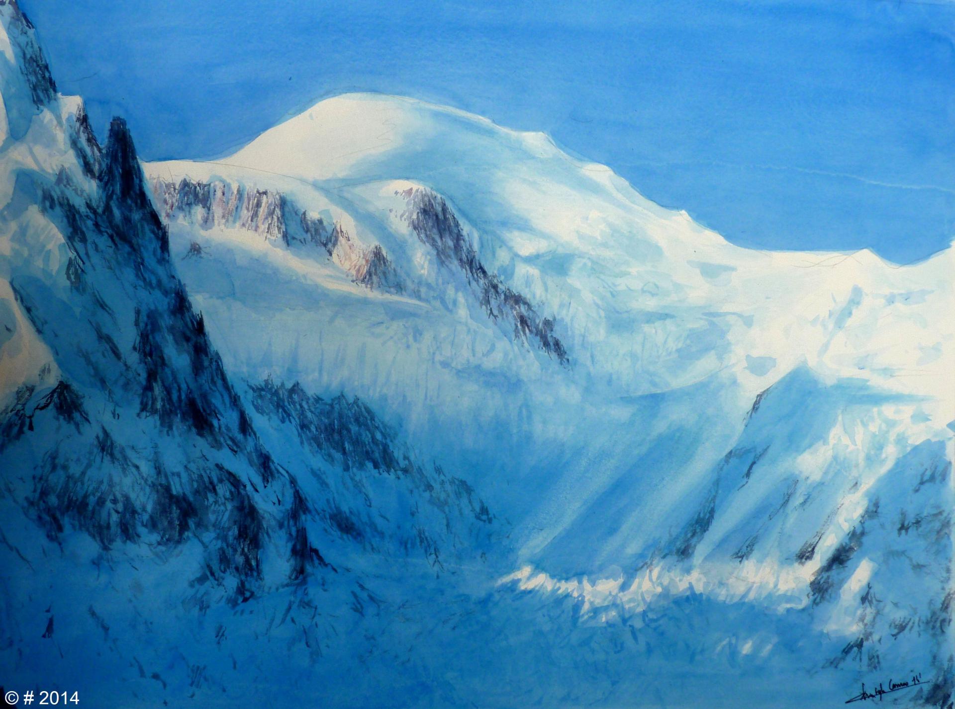 Le Mont Blanc (4810m)